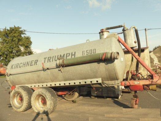 Fekální vůz Kirchner Triumph 6500